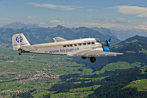 029. Ju 52/CASA 352 (HB-HOY) mit Touring Club Schweiz Branding, 2008