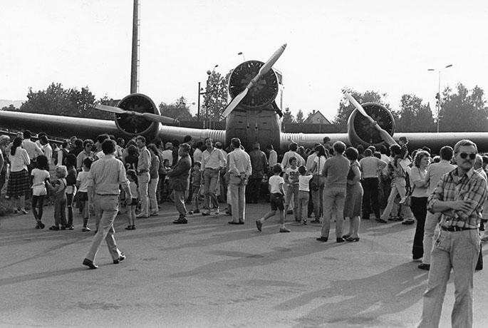 001. Aktion Ju 52 flieg weiter, 11.09.1982, Dübendorf, Foto: JU-AIR