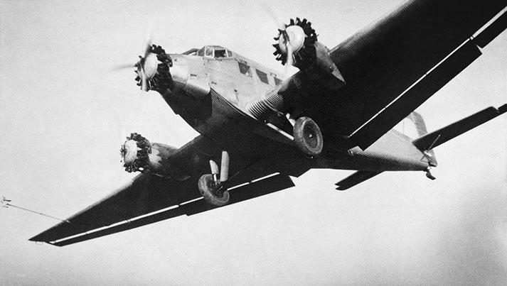 012. Ju 52 mit Sternmotoren im Test, Foto: Deutsches Museum, München